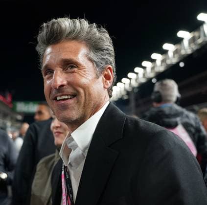 FORMULA 1 HEINEKEN SILVER LAS VEGAS GRAND PRIX 2023 18 11 2023, Las Vegas Street Circuit, Las Vegas, FORMULA 1 HEINEKEN SILVER LAS VEGAS GRAND PRIX 2023 ,in the picture US actor Patrick Dempsey nordphotoxGmbHx xBratic nph00250