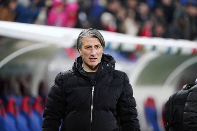 Photo Manuel Geisser 18 11 2023 Soccer Men Season 2023 2024 Europe Qualification 2024 Switzerland Kosovo 1 1 Picture Murat Yakin Coach SUI Single Image Action