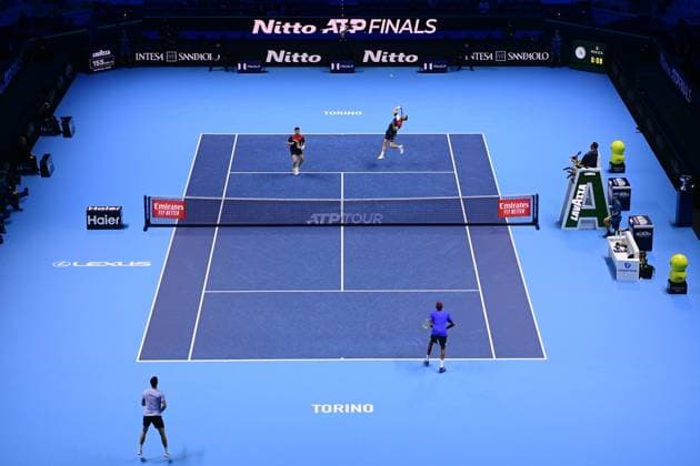 Tennis, ATP Finals in Turin, doubles final, Granollers Zeballos - Ram Salisbury