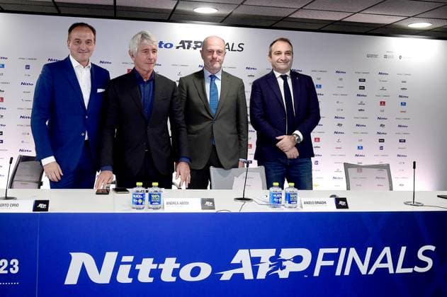 Tennis, ATP Finals in Turin, Press conference