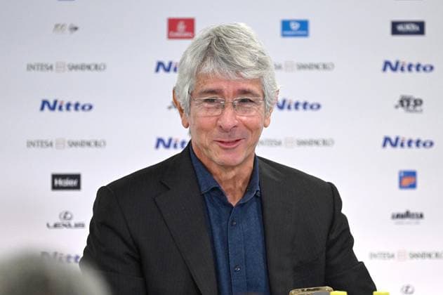 IPP20231119 Tennis: Nitto ATP, Tennis Herren Finals 2023 in Turin, andrea abodi ministro dello (Verwendung nur in Deutschland - GERMANY ONLY) *** IPP20231119 Tennis Nitto ATP Finals 2023 in Turin, andrea abodi ministro dello sport Use only in Germany GERMANY ONLY 