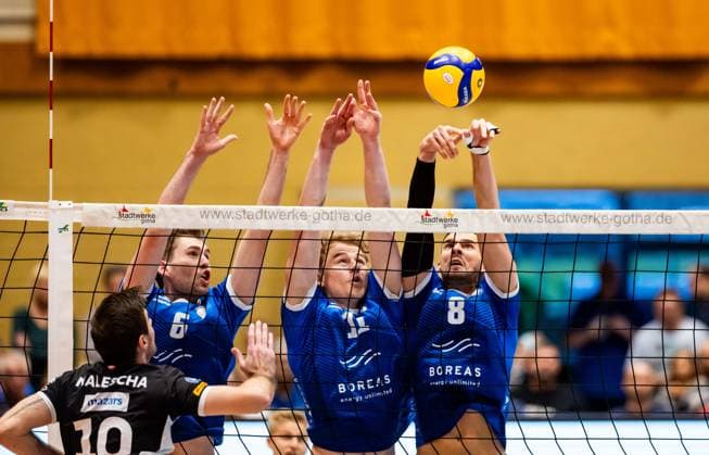 Volleyball, DVV Cup, Blue Volleys Gotha - BR Recycling Volleys Berlin