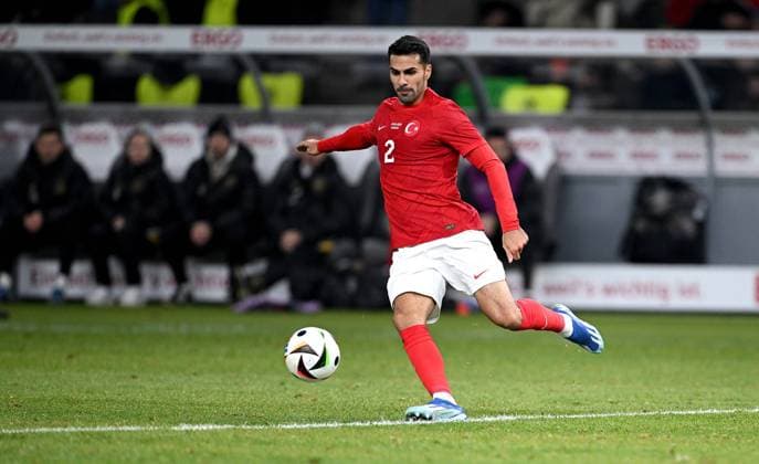 FOOTBALL INTERNATIONAL Test match in Berlin Germany Turkey 18 11 2023 Zeki Celik Turkey