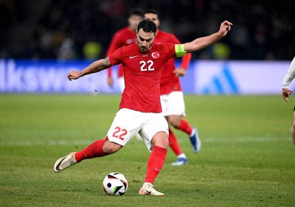 FOOTBALL INTERNATIONAL Test match in Berlin Germany Turkey 18 11 2023 Kaan Ayhan Turkey