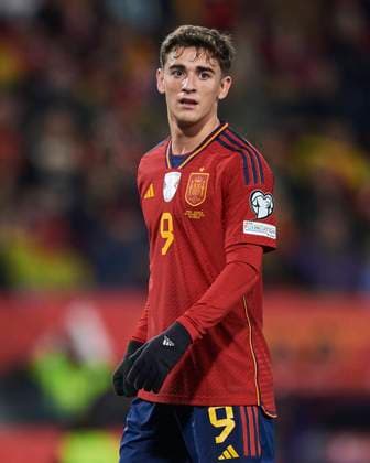 ESP: Spain v Georgia. UEFA EURO, EM, Europameisterschaft,Fussball 2024 Qualifying. Group A. Date 10 Pablo Martin Gavi of Spain during the UEFA Euro 2024 Qualifying match between Spain and Georgia, Group A, date 10, played at Jose Zorilla Stadium on November 19, 2023 in Valladolid, Spain. kpng Copyright: xCesarxOrtizx xPRESSINPHOTOx PS_231119_178