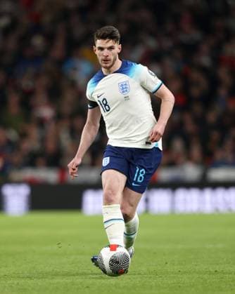 Declan Rice (E) at the England v Malta UEFA EURO, EM, Europameisterschaft,Fussball 2024 Qualifier match at Wembley Stadium, London, UK on 17th November, 2023. 
