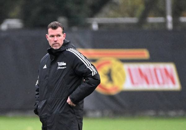 Football, Men, Season 2023 2024, 1 Bundesliga, 1 FC Union Berlin, media training session, interim coach Marco Grote 1 FC Union Berlin , 20 11 2023, Copyright: xMatthiasxKochx
