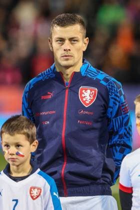 OLOMOUC 20.11.2023 MECZ 10. KOLEJKA ELIMINACJE DO MISTRZOSTW EUROPY 2024 GRUPA E: CZECHY - MOLDAWIA - QUALIFICATION FOR UEFA EURO, EM, Europameisterschaft,Fussball 2024 MATCH GROUP E IN OLOMUNIEC: CZECH REPUBLIC - MOLDOVA TOMAS HOLES FOT. MICHAL CHWIEDUK FOKUSMEDIA NEWSPIX.PL --- Newspix.pl  231120CHW081