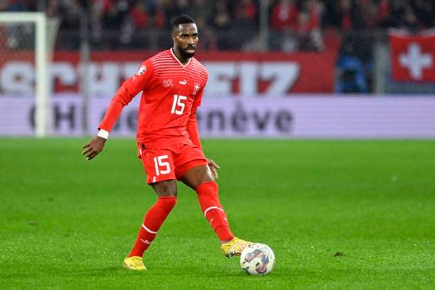 Ulisses Garcia, SUI, Switzerland Kosovo, European Championship qualification, Football, 18 11 2023