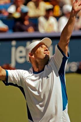 Mercedes-Benz Cup Final Agassi defeats Muller 6-4, 7-5 July 31, 2005 - Los Angeles, CA Andre Agassi in action against Gilles Muller in the Final of the Mercedes-Benz Cup. Andre Agassi defeats Gilles Muller of Luxembourg 6-4, 7-5 in the Mercedes-Benz Cup final Sunday. Los Angeles California United States EDITORIAL USE ONLY Copyright: xx LouisxLopezx xCalxSportxMediax csmphoto007754