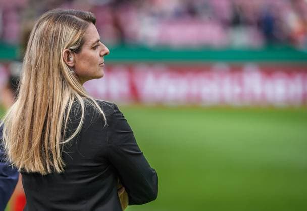 21 11 2023 Football World Champion Nia Künzer to be the new DFB head of womens football Archive photo Personnel, German Football Association, national team, portrait