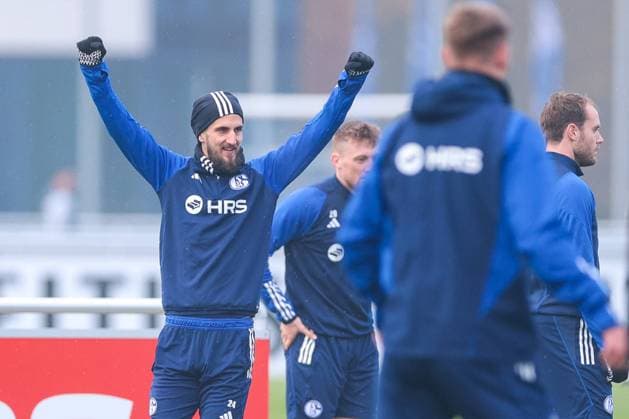 21.11.2023, Fussball, Saison 2023 2024, 2. Bundesliga, Training FC Schalke 04, Dominick Drexler (FC Schalke 04) Gelsenkirchen Trainingsgelände FC Schalke 04 NRW Deutschland xRHR-FOTOx *** 21 11 2023, Football, Season 2023 2024, 2 Bundesliga, Training FC Schalke 04, Dominick Drexler FC Schalke 04 Gelsenkirchen Training ground FC Schalke 04 NRW Germany xRHR FOTOx Copyright: DennisxEwert RHR-FOTOx RHR-FOTO