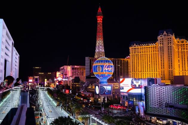 81 Oscar Piastri AUS, McLaren F1 Team , F1 Grand Prix of Las Vegas at Las Vegas Strip Circuit on November 19, 2023 in Las Vegas, United States of America Photo by HOCH ZWEI Las Vegas United States of America