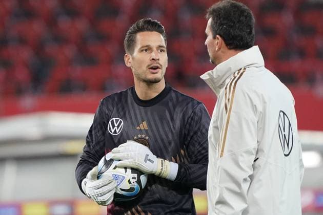 Goalkeeper Goalie Janis Blaswich Germany Germany Vienna 21 11 2023 Austria vs Germany, Ernst Happel Stadion Vienna, Friendly match