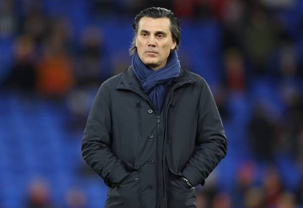 Wales v Turkey: Group D - UEFA EURO, EM, Europameisterschaft,Fussball 2024 European Qualifiers Vincenzo Montella, Coach of Turkey on the pitch before the UEFA EURO 2024 European qualifier match between Wales and Turkey at Cardiff City Stadium on November 21, 2023 in Cardiff, United Kingdom. Cardiff Cardiff City Stadium Wales United Kingdom Copyright: xNigelxFrench Sportsphoto APLx 13961330