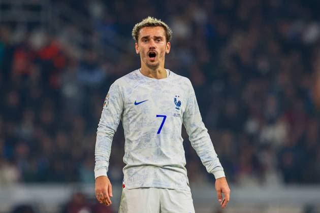 Greece v France UEFA EURO, EM, Europameisterschaft,Fussball 2024 Qualifiers Antoine Griezmann of France during the UEFA Euro 2024 Qualifiers match at OPAP Arena, Athens Copyright: xYannisxHalasx FIL-19245-0070 UK Newspapers OUT