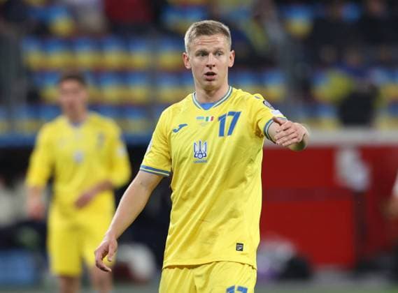 Oleksandr Zinchenko Ukraine , Leverkusen, Germany, 20 11 2023, European Championship Qualification, Matchday 10, Ukraine vs Italy