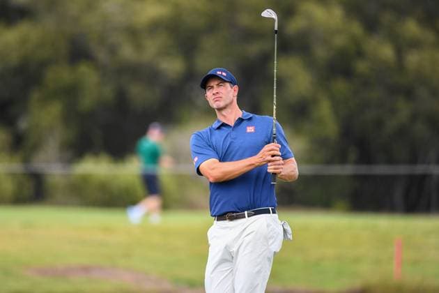 AUSTRALIAN PGA, Golf Herren GOLF PRO AM, Adam Scott is seen during the Pro AM, at the Royal Queensland Golf Club in Brisbane, Wednesday, November 22, 2023. ( NO ARCHIVING, EDITORIAL USE ONLY, NO USE IN BOOKS WITHOUT CONSENT BRISBANE QUEENSLAND AUSTRALIA  Copyright: xJONOxSEARLEx 20231122001868312613