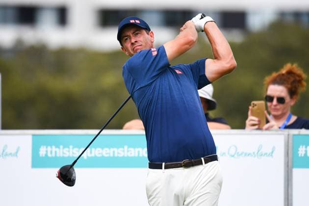 AUSTRALIAN PGA, Golf Herren GOLF PRO AM, Adam Scott is seen during the Pro AM, at the Royal Queensland Golf Club in Brisbane, Wednesday, November 22, 2023. ( NO ARCHIVING, EDITORIAL USE ONLY, NO USE IN BOOKS WITHOUT CONSENT BRISBANE QUEENSLAND AUSTRALIA  Copyright: xJONOxSEARLEx 20231122001868312731
