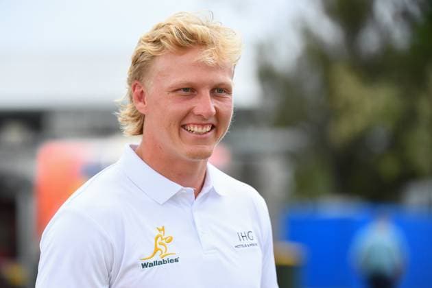 AUSTRALIAN PGA, Golf Herren GOLF PRO AM, Wallabies player Carter Gordon is seen at the Pro Am at the Royal Queensland Golf Club in Brisbane, Wednesday, November 22, 2023. ( NO ARCHIVING, EDITORIAL USE ONLY, NO USE IN BOOKS WITHOUT CONSENT BRISBANE QUEENSLAND AUSTRALIA  Copyright: xJONOxSEARLEx 20231122001868315073