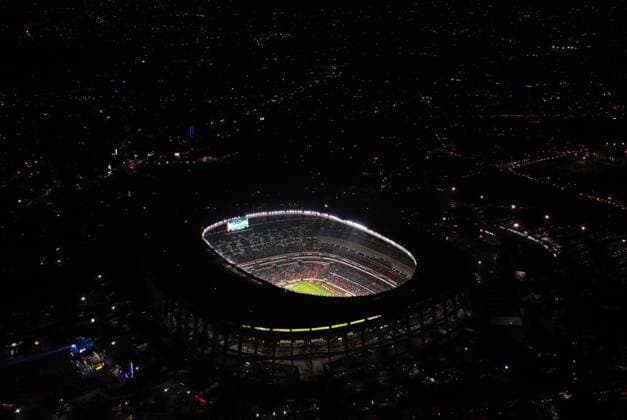 RECORD DATE NOT STATED CONCACAF NATIONS LEAGUE 2022-2023 Mexico vs Honduras CFV Aerial View during the game Mexican national team, Nationalteam (Mexico) vs Honduras, corresponding to the Quarterfinals second Leg of the Concacaf Nations League 2023-2024, at Azteca, on November 21, 2023. <br><br> Vista Aerea durante el partido Seleccion Nacional Mexicana (Mexico) vs Honduras, correspondiente a Cuartos de Final Vuelta de la Liga de Naciones de Concacaf 2023-2024, en el Estadio Azteca, el 21 de Noviembre de 2023. CIUDAD DE MEXICO CDMX MEXICO  Copyright: xMiguelxPontonx 20231121205103_CNL_CFV_MEX_HON_STADIUM124