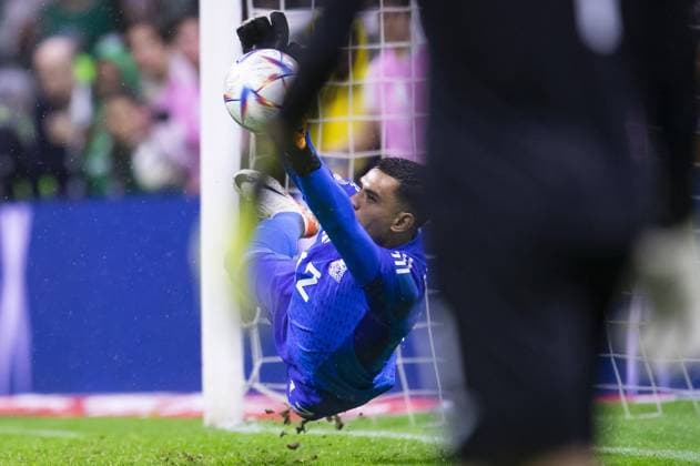 RECORD DATE NOT STATED CONCACAF NATIONS LEAGUE 2022-2023 Mexico vs Honduras CFV Luis Malagon of Mexico during the game Mexican national team, Nationalteam (Mexico) vs Honduras, corresponding to the Quarterfinals second Leg of the Concacaf Nations League 2023-2024, at Azteca, on November 21, 2023. <br><br> Luis Malagon de Mexico durante el partido Seleccion Nacional Mexicana (Mexico) vs Honduras, correspondiente a Cuartos de Final Vuelta de la Liga de Naciones de Concacaf 2023-2024, en el Estadio Azteca, el 21 de Noviembre de 2023. CIUDAD DE MEXICO CDMX MEXICO  Copyright: xJosexLuisxMelgarejox 20231121235843_CNL_CFV_MEX_HON_MALAGON369