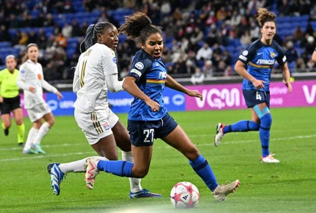 Football, Women, CL, Olympique Lyon - SKN St. Pölten