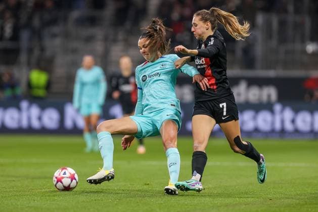 Football, Women, CL, Eintracht Frankfurt - FC Barcelona