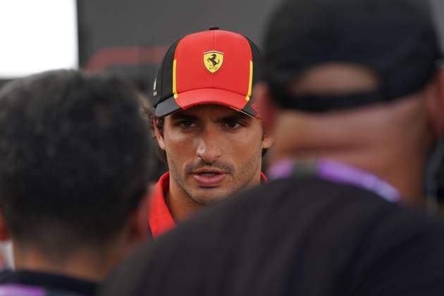 23 11 2023, Yas Marina Circuit, Abu Dhabi, Formula 1 Etihad Airways Abu Dhabi Grand Prix 2023 , pictured Carlos Sainz Jr ESP , Scuderia Ferrari Abu Dhabi Yas Marina Circuit United Arab Emirates  eu-images-506