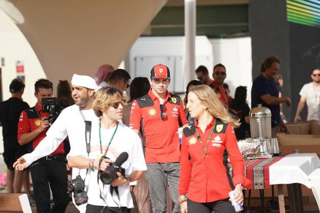 23 11 2023, Yas Marina Circuit, Abu Dhabi, Formula 1 Etihad Airways Abu Dhabi Grand Prix 2023 , in the picture Charles Leclerc MCO , Scuderia Ferrari Abu Dhabi Yas Marina Circuit United Arab Emirates  eu-images-506