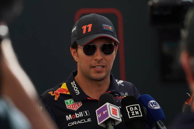 23 11 2023, Yas Marina Circuit, Abu Dhabi, Formula 1 Etihad Airways Abu Dhabi Grand Prix 2023 , pictured Sergio Perez MEX , Oracle Red Bull Racing Abu Dhabi Yas Marina Circuit United Arab Emirates  eu-images-506
