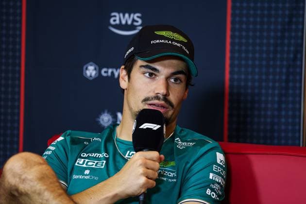STROLL Lance (can), Aston Martin F1 Team AMR23, portrait during the 2023 Formula 1 Etihad Airways Abu Dhabi Grand Prix, 22th round of the 2023 Formula One World Championship, WM, Weltmeisterschaft from November 24 to 26, 2023 on the Yas Marina Circuit, in Abu Dhabi - F1 - ABU DHABI GRAND PRIX 2023 DPPI Panoramic  00123047_G0OD7920