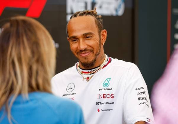 44 Lewis Hamilton GBR, Mercedes AMG Petronas F1 Team , F1 Grand Prix of Abu Dhabi at Yas Marina Circuit on November 23, 2023 in Abu Dhabi, United Arab Emirates Photo by HOCH ZWEI Abu Dhabi United Arab Emirates