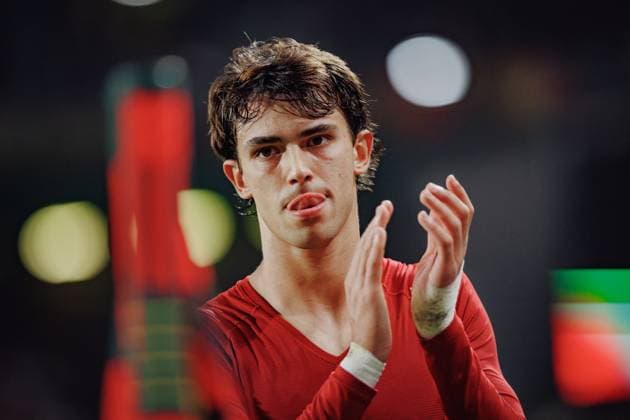 Joao Felix during UEFA EURO, EM, Europameisterschaft,Fussball 2024 qualifying game between national teams of Portugal and Iceland, Estadio Jose Alvalade, Lisbon, Portugal. (Maciej Rogowski) Lisbon Estadio Jose Alvalade Portugal Copyright: xMaciejxRogowskix portugal-iceland-full-19-11-2023-181