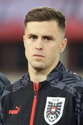 CHRISTOPH BAUMGARTNER, Austria, 2023-24, Amichevole, Friendly match, Austria vs Germany 2-0, 21-11-2023, Primo piano, Head shot 2023-24 AMICHEVOLE AUSTRIA-GERMANIA 2-0