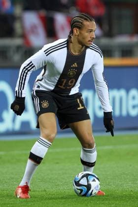 LEROY SANE, Germania, 2023-24, Amichevole, Friendly match, Austria vs Germany 2-0, 21-11-2023, Azione, Action, Single shot 2023-24 AMICHEVOLE AUSTRIA-GERMANIA 2-0