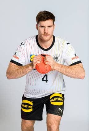 Munich, Germany October 29, 2023 Handball DHB photo shoot Johannes Golla Germany portrait face Munich Bavaria Germany