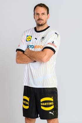 Muenchen, Germany October 29, 2023 Handball DHB photo shoot Kai Häfner Haefner Germany portrait face Muenchen Bavaria Germany