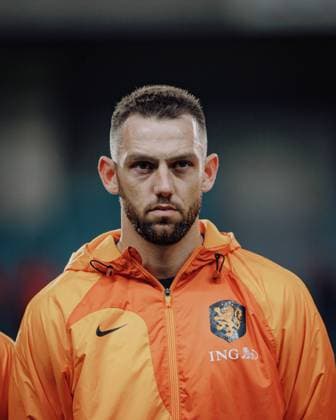 Stefan de Vrij during UEFA EURO, EM, Europameisterschaft,Fussball 2024 qualifying game between national teams of Gibraltar and Netherlands, Estadio Algarve, Loule, Faro, Portugal. (Maciej Rogowski) Faro Estadio Algarve Portugal Copyright: xMaciejxRogowskix gib-ned-21-11-2023-063