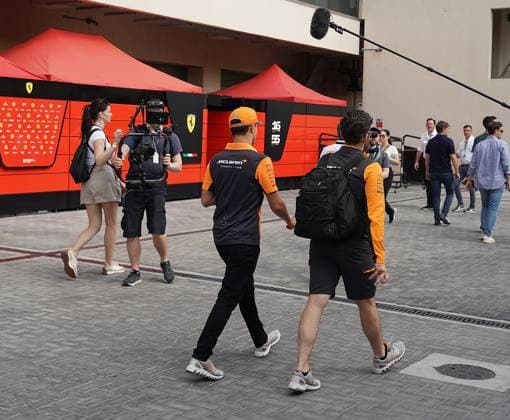 Formula 1 Etihad Airways Abu Dhabi Grand Prix 2023 25 11 2023, Yas Marina Circuit, Abu Dhabi, Formula 1 Etihad Airways Abu Dhabi Grand Prix 2023 , pictured Lando Norris GBR , McLaren F1 Team nordphotoxGmbHx xBratic nph00250