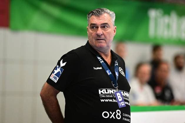 24 11 2023 pmk NG140970 Handball Men 2 Bundesliga Season 2023 2024 Merkur Arena Luebbecke TSV GWD Minden TV Grosswallstadt Michael ROTH Coach Grosswallsatdt