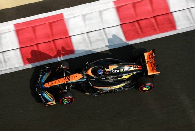 81 Oscar Piastri AUS, McLaren F1 Team , F1 Grand Prix of Abu Dhabi at Yas Marina Circuit on November 25, 2023 in Abu Dhabi, United Arab Emirates Photo by HOCH ZWEI Abu Dhabi United Arab Emirates