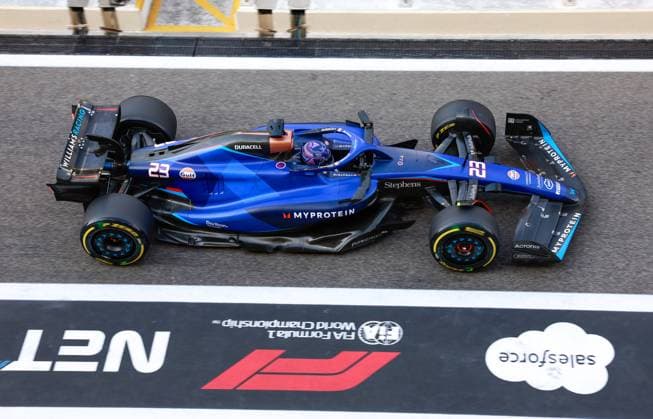 23 Alexander Albon THA, Williams Racing , F1 Grand Prix of Abu Dhabi at Yas Marina Circuit on November 25, 2023 in Abu Dhabi, United Arab Emirates Photo by HOCH ZWEI Abu Dhabi United Arab Emirates