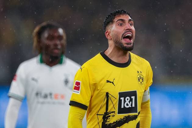 25 11 2023, Football, Season 2023 2024, 1 Bundesliga, Matchday 12, Borussia Dortmund Borussia Mönchengladbach, Emre Can Borussia Dortmund , Dortmund Signal Iduna Park NRW Germany xRHR PHOTO DEx Copyright: DennisxEwert RHR-FOTOx RHR-FOTO DE