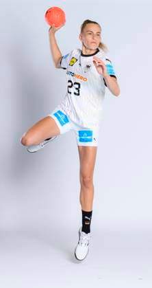 Handball, womens training course Grosswallstadt Annika Lott Germany Grosswallstadt Sporthotel Germany