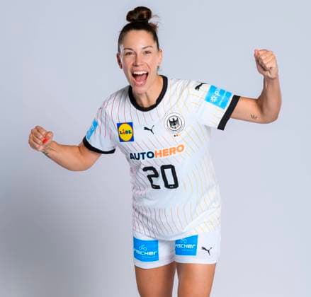 Handball, womens training course Grosswallstadt Emily Boelk Bölk Germany Grosswallstadt Sporthotel Germany