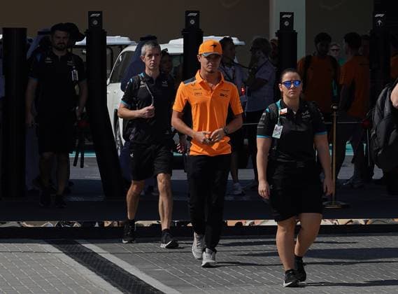 Formula 1 Etihad Airways Abu Dhabi Grand Prix 2023 26 11 2023, Yas Marina Circuit, Abu Dhabi, Formula 1 Etihad Airways Abu Dhabi Grand Prix 2023 , pictured Lando Norris GBR , McLaren F1 Team nordphotoxGmbHx xBratic nph00250