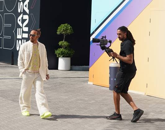 26 11 2023, Yas Marina Circuit, Abu Dhabi, Formula 1 Etihad Airways Abu Dhabi Grand Prix 2023 , pictured Lewis Hamilton GBR , Mercedes AMG Petronas F1 Team Abu Dhabi Yas Marina Circuit United Arab Emirates  eu-images-506