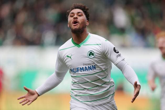 Armindo Sieb, SGF, after the 1 0 in the first round match of the 2023 2024 season between SpVgg Greuther Fürth and SV Wehen Wiesbaden 2 0 in Fürth 26 11 2023