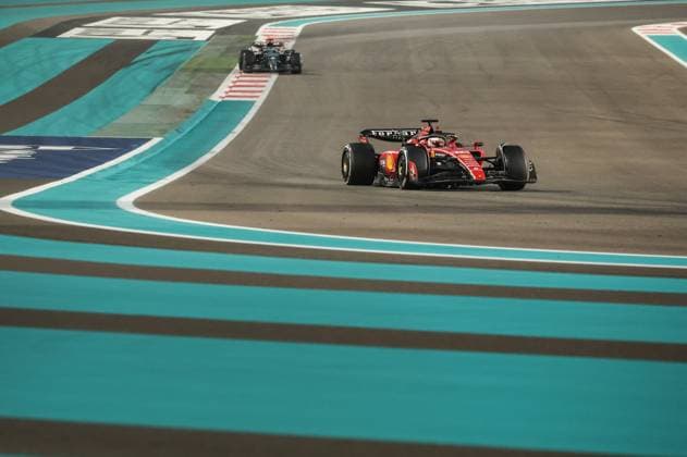 16 Charles Leclerc MCO, Scuderia Ferrari , F1 Grand Prix of Abu Dhabi at Yas Marina Circuit on November 26, 2023 in Abu Dhabi, United Arab Emirates Photo by HOCH ZWEI Abu Dhabi United Arab Emirates